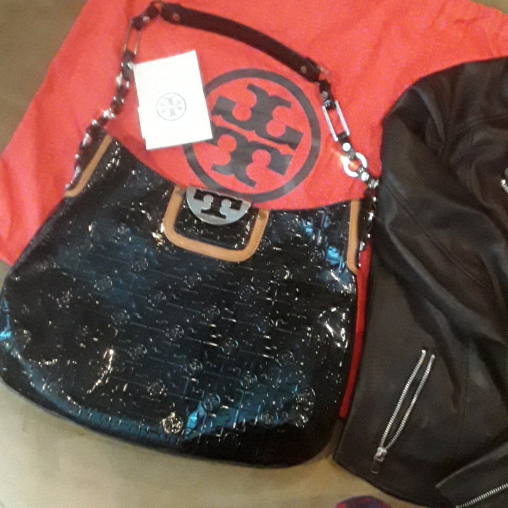 💎2xHP1-2/1-9💎 Tory Burch NWOT LARGE Lee hobo